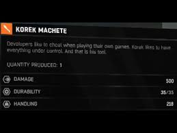 Dying Light Korek Machete Pt 2 In Action 500 Damage Youtube