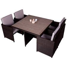 Alicia Rattan 4 Seater Cube Set Rattan Furniture Set Rattan Furniture Uk Rattan Furniture
