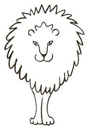 Create three curved lines in order to make the mouth. Easy Drawing Of Lion Face For Kids Peepsburgh