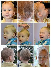 A baby's hair is seen negatively, as it can carry undesirable traits from former lives. Baby Boy Haircuts Before And After Hair Cut For Kids