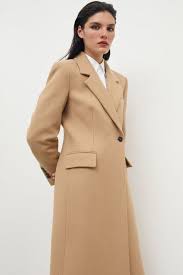 Canrulo men trench coat wool slim fit notched collar overcoat single breasted long pea coat… 77 Coat Obsession Ideas In 2021 Coat Coats For Women Fashion