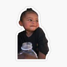 Here, baby stormi got you her impression of a robot for christmasbeep boop. Stormi Jenner Stickers Redbubble