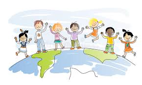 Friendship and international relationships vector illustration by godruma 1 / 288 happy children. Multicultural Children Stock Vector Illustration Of Hands 17699266