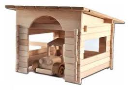 Tierstall für kinder zum spielen aus natürlichen materialien ganz einfach, nachhaltig und schnell selber bauen. Garage Zum Selbstbau Holz Spielzeug Massiv Selber Bauen Kinder Konstruktion Bausatz Kaufen Bei Hood De