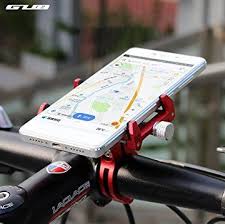 Maxmiles Motorcycle And Bicycle Cell Phone Holder Aluminum Universal Adjustable Phone Mount Smartphone Holder Bike Handlebar Cell Phone Holder For Iphone X 5 6