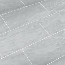 Snapstone Oyster Grey 12 In X 24 In Porcelain Floor Tile 8 Sq Ft Case 11 043 04 02 The Home Depot Porcelain Flooring Kitchen Floor Tile Grey Floor Tiles