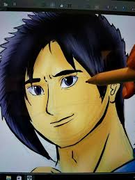 Getting there with my younger ADAM/Ainosuke drawing~