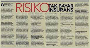Maybe you would like to learn more about one of these? Risiko Tak Bayar Insurans Dan Takaful Nota Warisan Pusaka