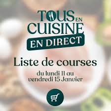 Élue meilleure émission du confinement, « tous en cuisine avec cyril lignac » diffusée, tous les soirs sur m6 durant le premier confinement, a rencontré un succès fulgurant. Liste Des Ingredients Semaine Du 11 Janvier Pour Tous En Cuisine Avec Cyril Lignac Les Recette De A A Z