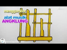 Saluang merupakan alat musik yang berbunyi aerofon, yakni bebunyian yang berasal dari hembusan angin. Cara Menggambar Angklung Alat Musik Tradisional Youtube