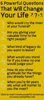 Ask Yourself Those Questions And You Will Change The Way You See Yourself Interact With People And This Or That Questions Inspirational Quotes Change Quotes