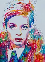 White-breasted nuthatch. Holbein watercolors