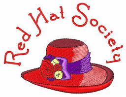 Red Hat Society Embroidery Designs Machine Embroidery Designs At Embroiderydesigns Com Red Hat Society Red Hats Red Hat Ladies