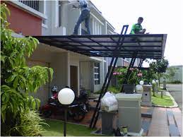 Carport umumnya diperlengkapi atap dengan maksud membuat perlindungan kendaraan dari air. Carport Ideas Marvelous Carport Canopy Costco Amazing Decorating Portable Car Garage Shelter Costco With Green Grass Wond Desain Garasi Arsitektur Desain Patio