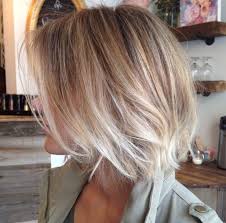 Blonde Highlights Bayalage Hair Styles Short Hair Styles Short Blonde Hair
