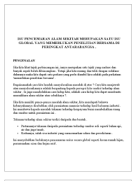  alam sekitar dan isu perundangan mula menjadi perbincangan. Folio Alam Sekitar 25256