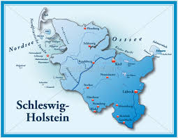 Schon seit 45 jahren unterstützt der landesverband jugend und film junge menschen dabei, die ersten schritte im. Map Of Schleswig Holstein As A Map In Blue Stock Photo 10711145 Panthermedia Stock Agency