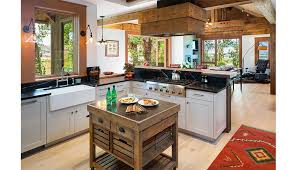 It's made from decorative molding, barn wood, and old wood porch columns for a rustic feel that will elevate your kitchen. 29 Rustic Kitchen Island Ideas To Make Your Kitchen Look Warm