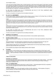 (2) despite section 45 (3), during an annual or special general meeting amendments may be made to the proposed wording of a resolution requiring a 3/4 vote if the amendments. Teamiaconi 13 1 Brentham Agm Minutes 2016 Page 2 3 Created With Publitas Com