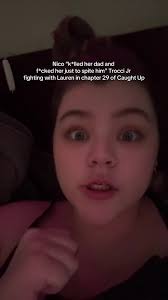 hair was wet from the shower, not greasy DONT PERCIEVE ME! the book is...