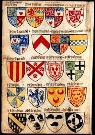 heraldique medievale le grand armorial equestre de la toison d or 3e episode blason medieval coloriage printemps