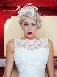 You can wear erect veil with your vintage wedding hairstyle to make your haircuts totally different and adorable. Wedding Hairstyles 50s Wedding Hairstyles With Veil
