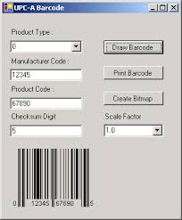 So, whether you're making barcodes using microsoft word/excel, online barcode generators, or the gs1 prefixes, you need a way of creating unique codes for each of your items. Drawing Upc A Barcodes With C Codeproject