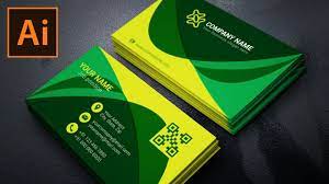 Gym visiting card template with gym icon background. Business Card Template Illustrator Tutorial Youtube