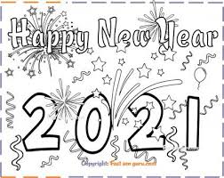 Printable Happy New Year 2021 Coloring Pages For Kids Free Online Print Out Happ New Year Coloring Pages Free Printable Coloring Pages Printable Coloring Pages