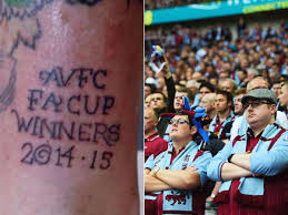 Tumblr is a place to express yourself, discover yourself, and bond over the stuff you love. Aston Villa Fan Gets Fa Cup Winners Tattoo But Team Lose Final 4 0 The Independent The Independent
