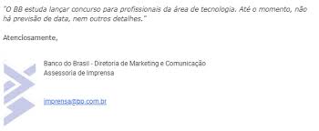 A partir de 0h00min de 23/06/2021 até as 23h59min de. Concurso Banco Do Brasil 2021 Em Breve 120 Vagas Veja
