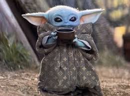 Baby Yoda In Louis Vuitton Yoda Funny Yoda Meme Instagram Funny
