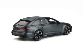 2021 audi rs 6 avant: Modellbau Klar De Gt Spirit 289 Audi Rs6 Avant Daytona Grau Nacre Matt C8 1 18 Limited 1 1999