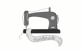 de costura máquina, feito à mão, passatempo placa. trabalhando ferramenta  para bordado. desenho, rabisco, mão letras, ilustração, branco isolado  fundo. 46112824 Vetor no Vecteezy