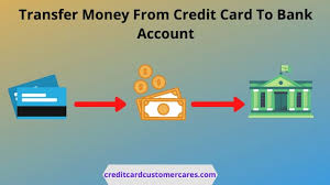 For credit card transfers, both accounts must be in your name; How To Transfer Money From Credit Card To Bank Account