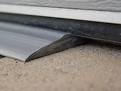 Garage door water stop