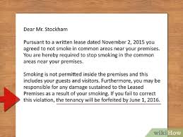 For example, some terms can appear in the colloquial style but the possibility of its appearance is quite. How To Write A Warning Letter To A Tenant 12 Steps