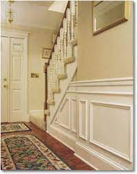 A chair rail protects the wall from damage caused by the backs of chairs being pushed against the wall. Chair Rail Ideas Chair Rail Ideas For Dining Room Chair Rail Ideas For Hallway Chair Rail Mol Wainscoting Height Wainscoting Styles Beadboard Wainscoting