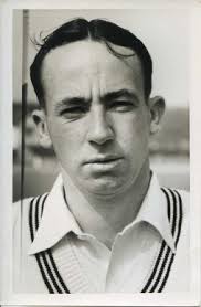 ERIC PETRIE (NEW ZEALAND) 1958 CRICKET PHOTOGRAPH