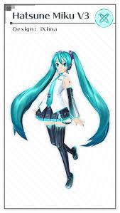 Hatsune Miku V3 Design Ixima Hatsune Miku Outfits Hatsune Miku Miku Hatsune Vocaloid