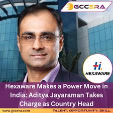 Hexaware Appoints Aditya Jayaraman as Country Head in India