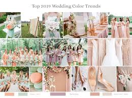 If you want your wedding to be luxe yet dreamy, consider rose gold and navy — for a bold look, create a wedding color palette with navy and rose gold. Top 8 Spring Wedding Color Palettes For 2019 Wedding Planner