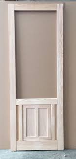 This safety pet gate would come in handy, especially during holidays, and some of the guests are not animal friendly. Wood Screen Door By Coppa Woodworking Model D801 Traditional Style With Built In Dog Door Flap Large 16 Wide By 2 Diy Screen Door Wood Screen Door Screen Door