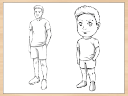 The top of the shape should be larger than the bottom. How To Draw A Person 14 Steps With Pictures Wikihow