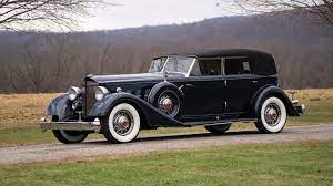 1934 Packard Twelve Twelve Individual Custom Convertible Sedan Packard Classic Cars Sedan