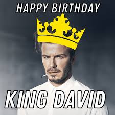 Gelukkige Verjaardag David Beckham Card Meme Gif Wensen En Afbeeldingen