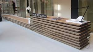 The super cheap reception desk. 19 Spectacular Reception Desk Design Ideas
