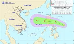 Áp thấp đang tiến gần về quần đảo hoàng sa và khả năng mạnh lên thành áp thấp nhiệt đới gây mưa cho bắc bộ. Ap Tháº¥p Nhiá»‡t Ä'á»›i Gáº§n Biá»ƒn Ä'ong Baotintuc Vn