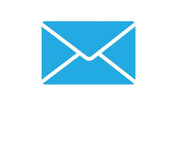 Image of very small blue envelope email icon