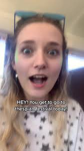 HEADED TO THESPIANS FESTIVAL!!!!🎭❤️ #theater #fyp #thespians